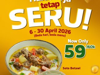 Promo Tong Tji Tea House Weekday Mood Booster menu spesial harian April 2026