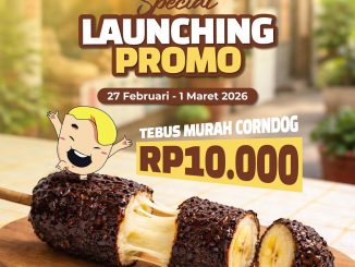 Promo Cheon Indonesia Tebus Murah Corndog 10.000 Grand Launching