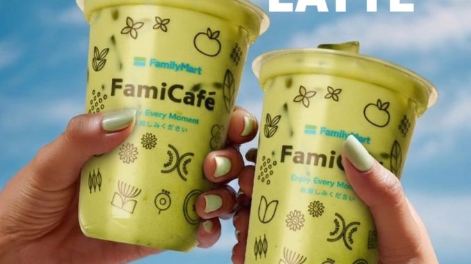 Promo Famicafe beli 2 Matcha Latte Rp.28.000 minuman hemat