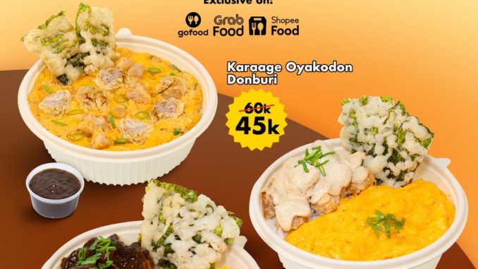 Promo Go! Go! CURRY Value Curry To Go Mulai Rp. 40.000 dengan pilihan donburi karaage eksklusif delivery