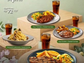 : Promo ABUBA Weekday Treats Steak mulai Rp. 72.727 dengan sweet ice tea