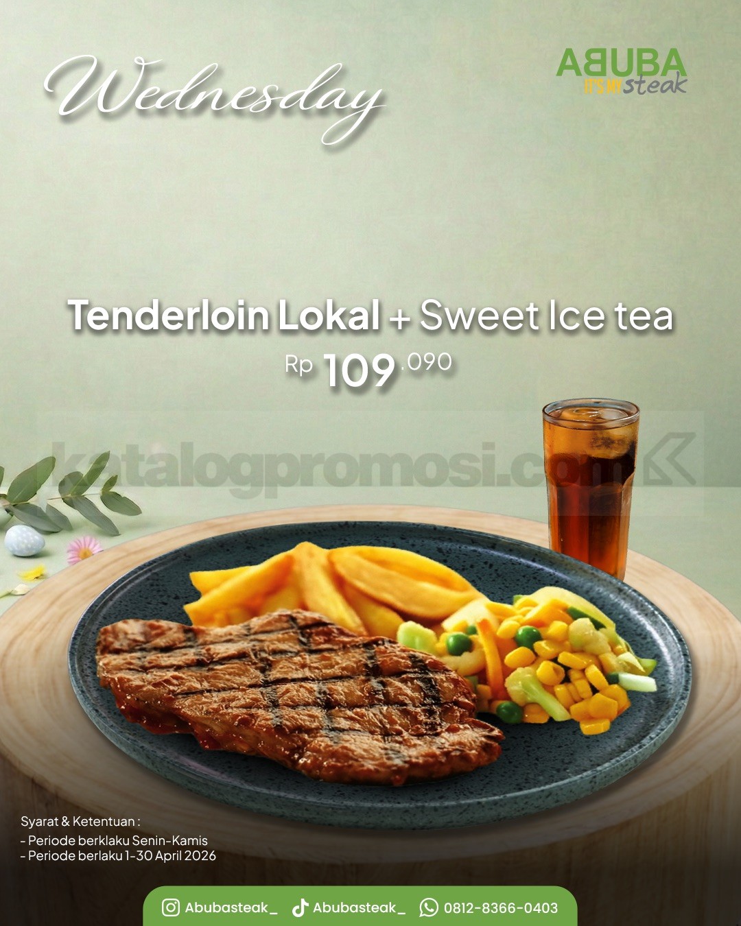 Promo ABUBA April Weekday Treats mulai Rp. 72.727 Promo ABUBA April Weekday Treats mulai Rp. 72.727 3