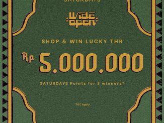 Promo SATURDAYS Ketupat THR hadiah hingga 5 juta rupiah berupa kode promo dan reward