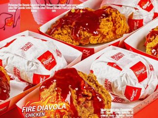 Promo Richeese Factory Buy 3 Free 1 Combo Fire Diavola Chicken Rp. 139.091 dapat 4 combo pedas