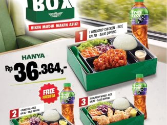 Promo Wingstop Praktis Box mulai Rp. 36.364 gratis Frestea