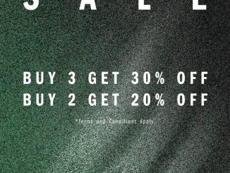 Promo adidas Hari Raya Sale Discount Up To 30% beli 3 item diskon 30% periode 6 sampai 22 Maret 2026