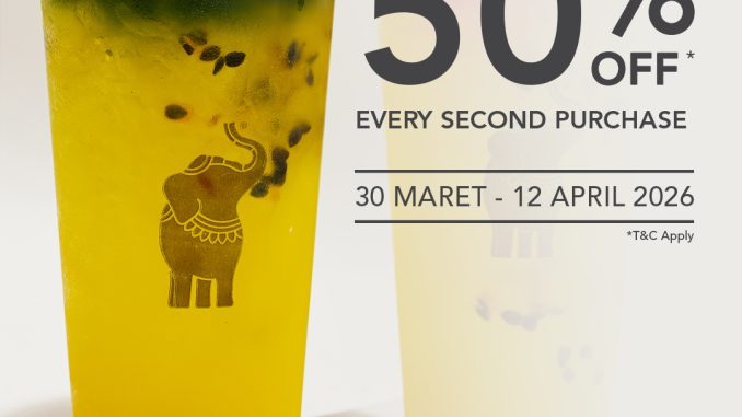 Promo Dum Dum Express Opening Royal Plaza Surabaya Diskon 50% minuman kedua