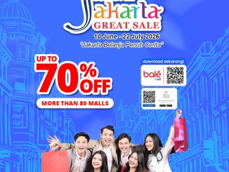 Festival Jakarta Great Sale di Mal Atrium Senen dengan diskon hingga 70% dan hadiah mobil listrik AION V Exclusive