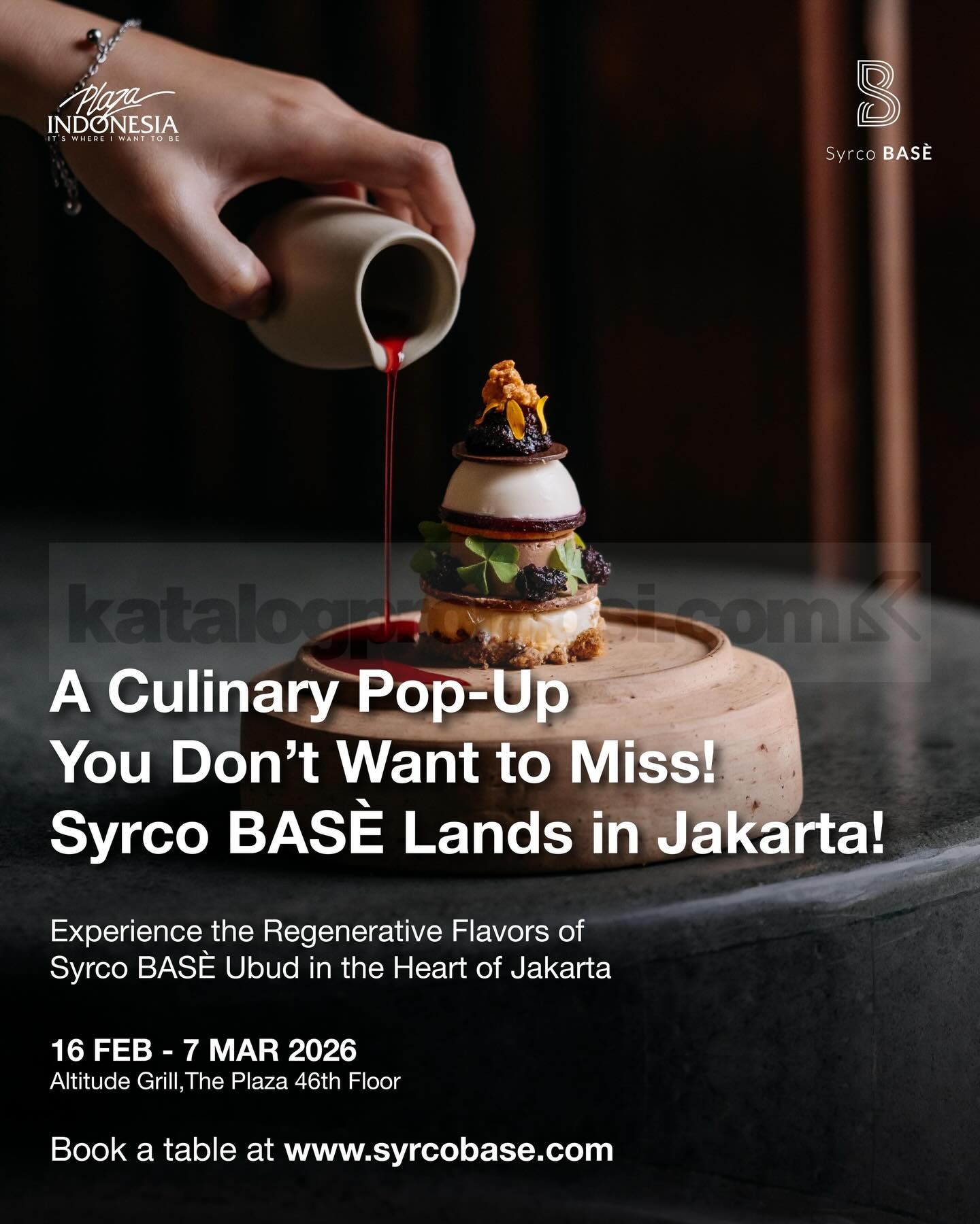 Syrco BASÈ Jakarta Pop-Up di Altitude Grill Syrco BASÈ Jakarta Pop-Up di Altitude Grill 2