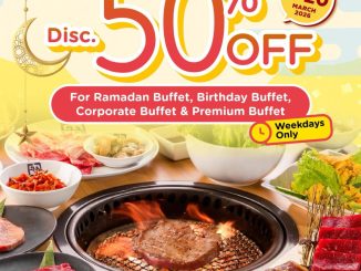 Promo Gyu-Kaku Medan Diskon 50% Buffet Untuk Anak-Anak tinggi 120–140 cm di Pattimura Medan