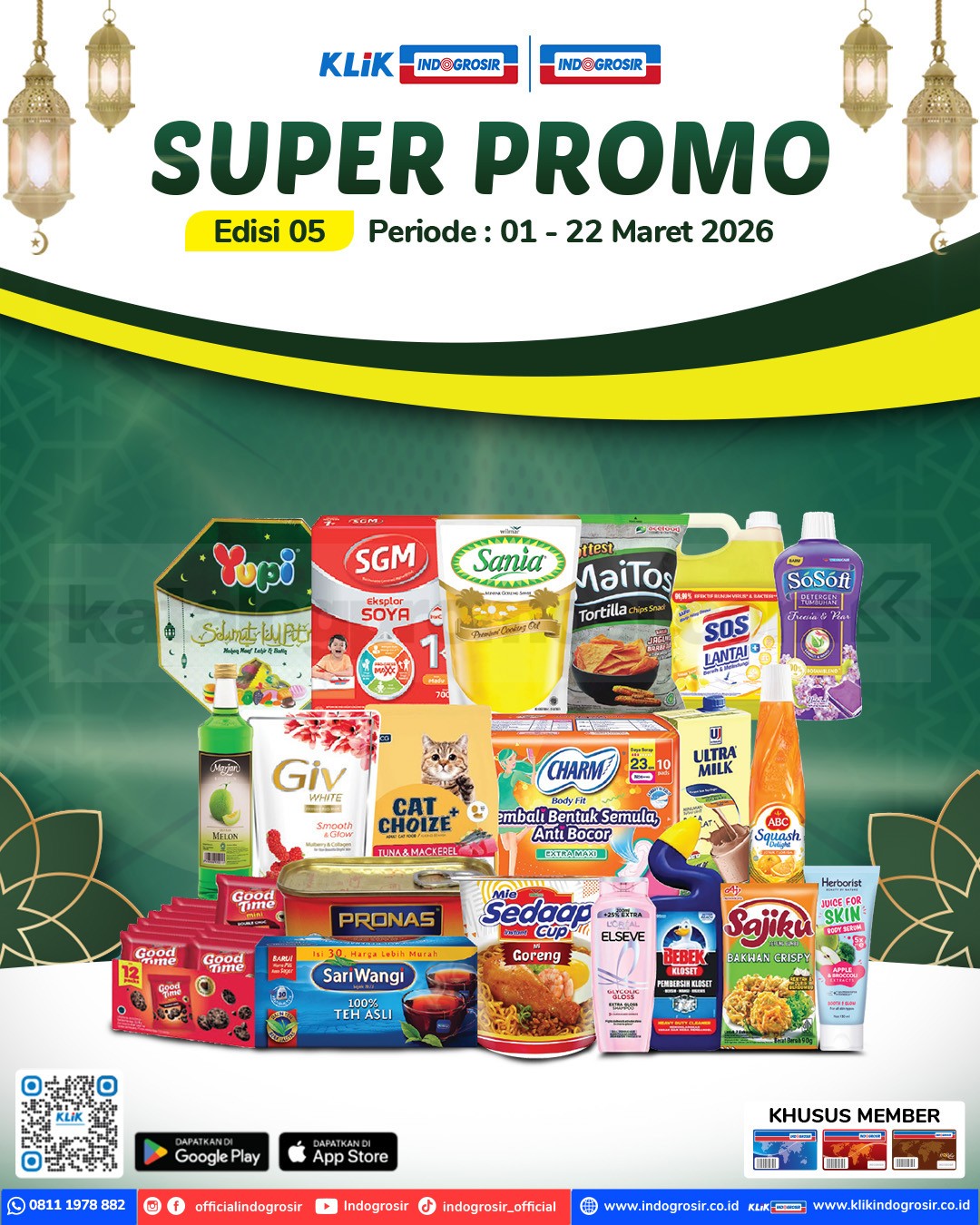 KATALOG PROMO INDOGROSIR HARI INI 01-22 Maret 2026 KATALOG PROMO INDOGROSIR HARI INI 01-22 Maret 2026 1