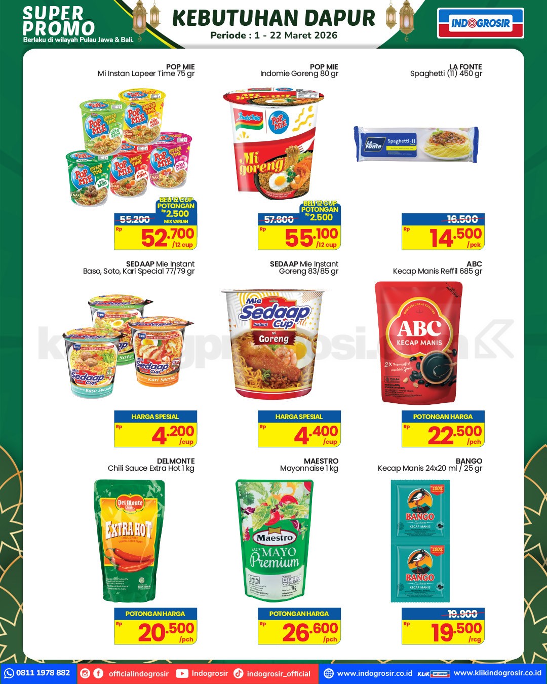 KATALOG PROMO INDOGROSIR HARI INI 01-22 Maret 2026 KATALOG PROMO INDOGROSIR HARI INI 01-22 Maret 2026 8