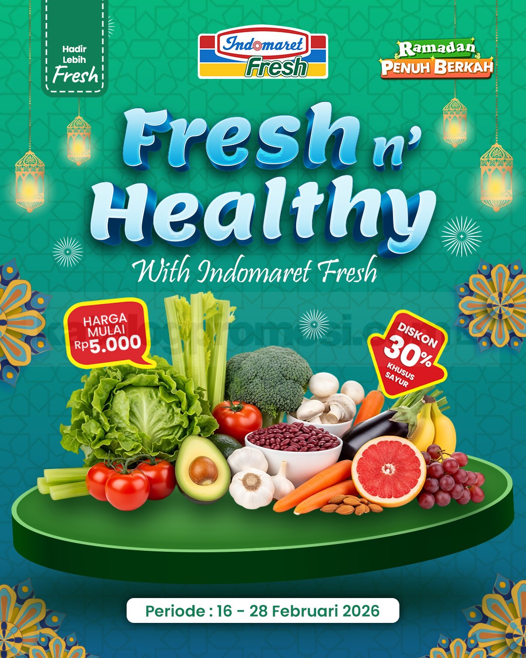 KATALOG PROMO INDOMARET FRESH 16-28 Februari 2026 KATALOG PROMO INDOMARET FRESH 16-28 Februari 2026 1