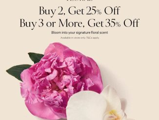 Promo Victoria's Secret Floral Fragrance Diskon Hingga 35% untuk pembelian parfum floral di store