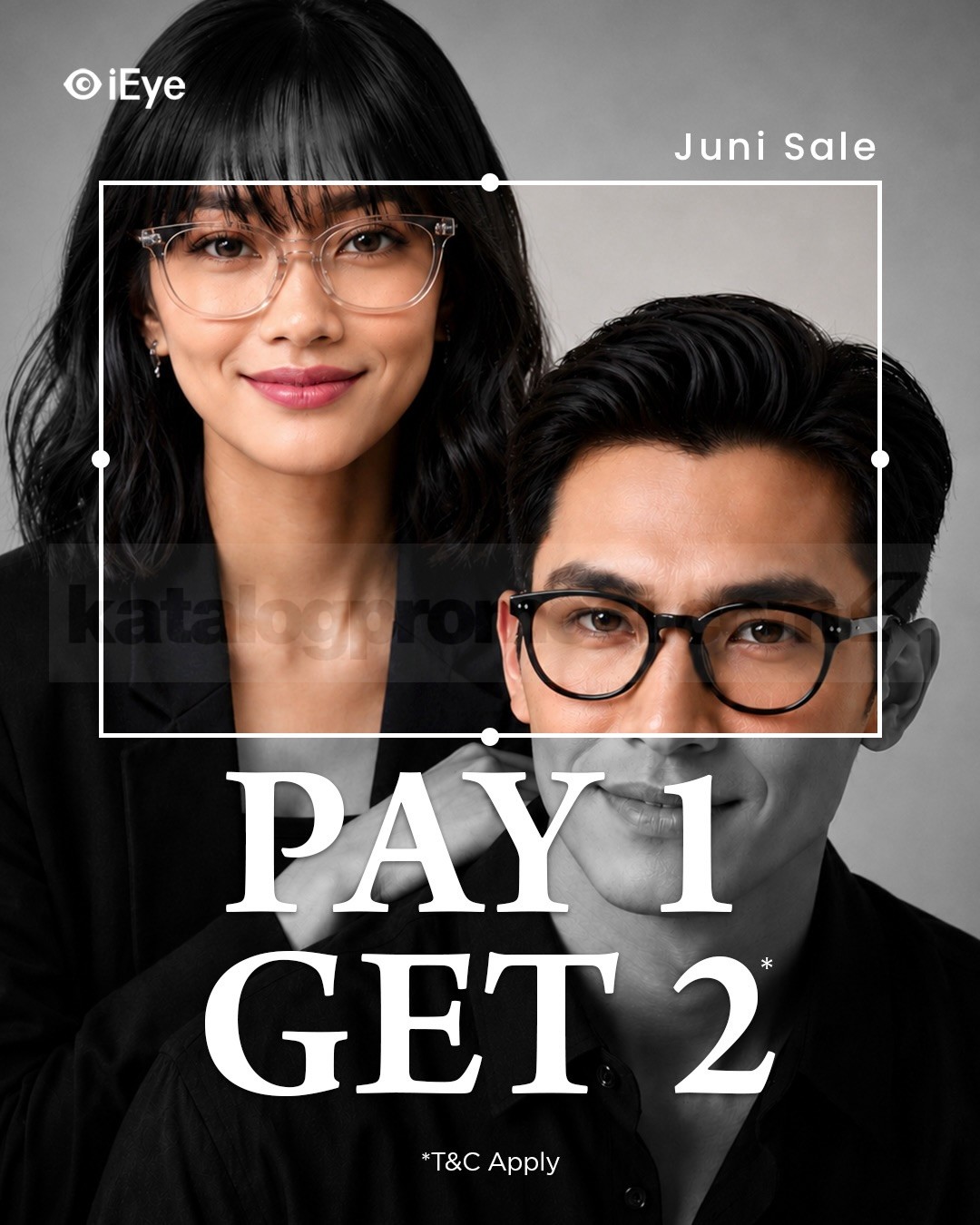Promo Ieye Juni Sale Pay 1 Get 2 Frame Promo Ieye Juni Sale Pay 1 Get 2 Frame periode 1 Juni 2026 sampai 30 Juni 2026