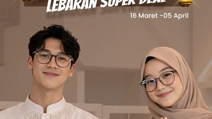 Promo iEye Lebaran Super Deal Buy 1 Get 1 Gratis periode 16 Maret 2026 - 5 April 2026