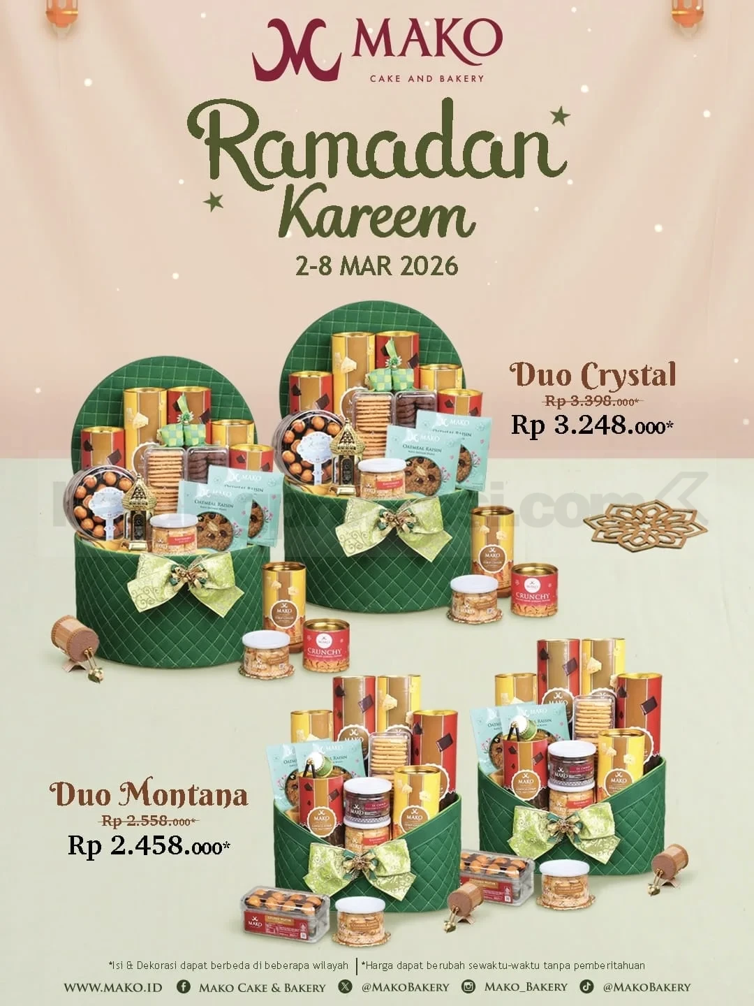 Promo MAKO Duo Hampers Deals Harga Spesial Lebaran Promo MAKO Duo Hampers Deals Harga Spesial Lebaran 2