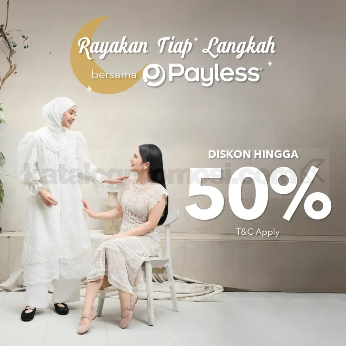 Promo Payless Diskon hingga 50% Sepatu dan Tas Promo Payless diskon hingga 50% sepatu dan tas untuk persiapan Hari Raya
