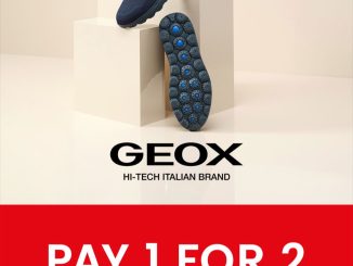 Promo GEOX Pay 1 For 2 beli satu gratis satu sepatu GEOX