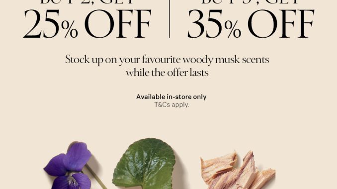 Promo Promo Victoria’s Secret Woody & Musk Scent Shop up to 35% off fragrance