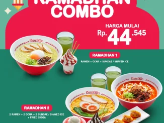 Promo Sugakiya Ramadhan Combo mulai Rp. 44.545 paket buka puasa lengkap