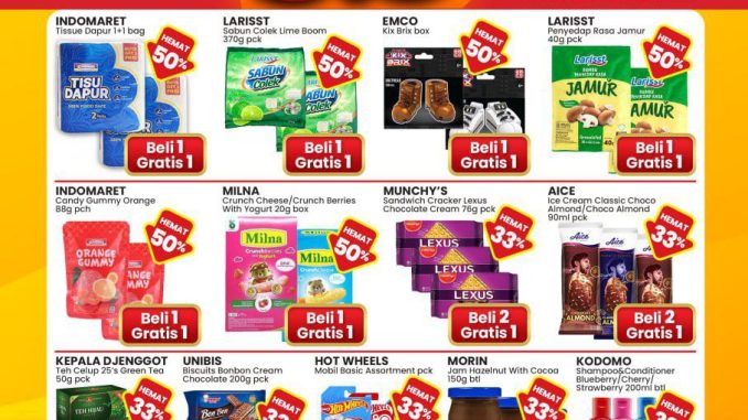 Promo 3.3 INDOMARET SPECIAL DOUBLE DATE ! BANYAK PROMONYA ...!