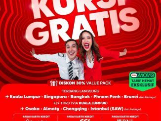 Promo AirAsia SALE Dapatkan KURSI GRATIS periode pesan 23 Februari – 1 Maret 2026 rute internasional