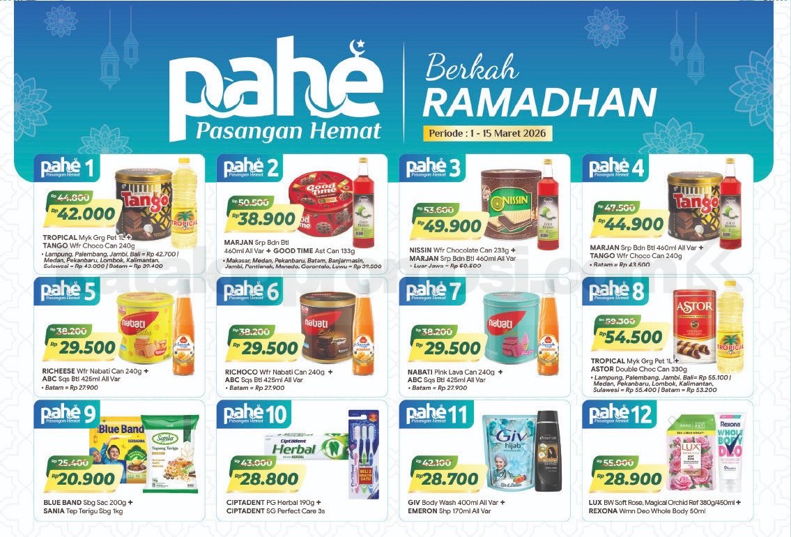 Promo Alfamart Ramadan Pahe 01-15 Maret 2026 Promo Alfamart Ramadan Pahe 01-15 Maret 2026