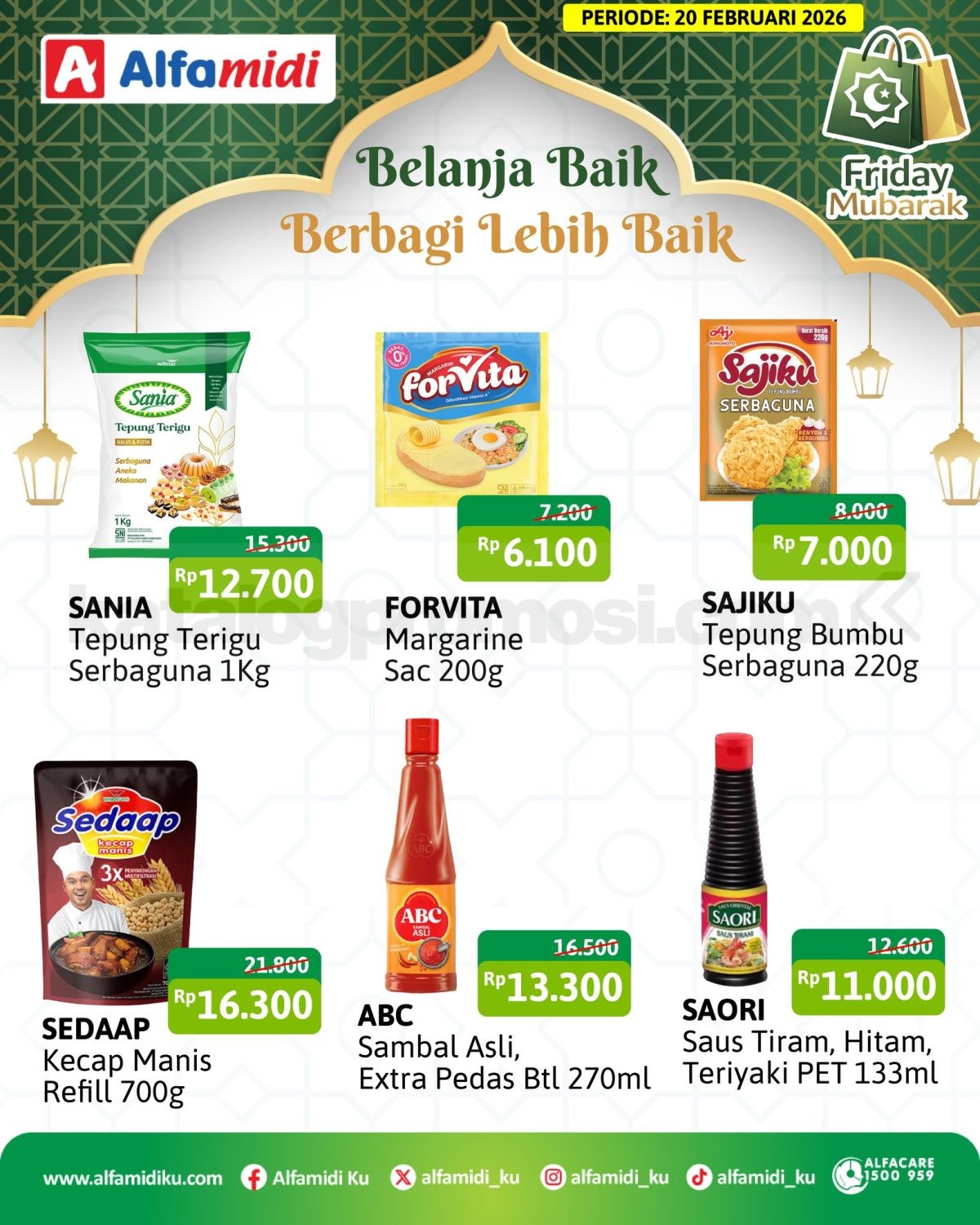 Promo Alfamidi Friday Mubarak Hemat Sehari 20 Februari 2026 Promo Alfamidi Friday Mubarak Hemat Sehari 20 Februari 2026 3