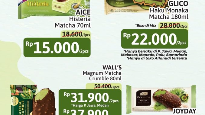 Promo Alfamidi Matcha Fair Mulai Rp. 8.900 1
