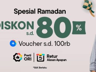 Promo Apgai Ramadan Diskon hingga 80% + Voucher Rp. 100.000 periode 18–22 Februari 2026 di Blibli