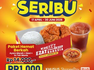 Promo Ayam Bersih Berkah Shopeepay Paket Hemat Rp. 1.000 dengan QRIS ShopeePay Plus