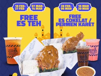 Promo Ayam Kum Kum Edisi Ramadan Gratis Takjil free es teh dan es cokelat 18 Februari - 20 Maret 2026