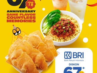 Promo Bakmi GM BRI Diskon Rp. 67.000 dengan transaksi Rp. 200.000 periode 23–28 Februari 2026
