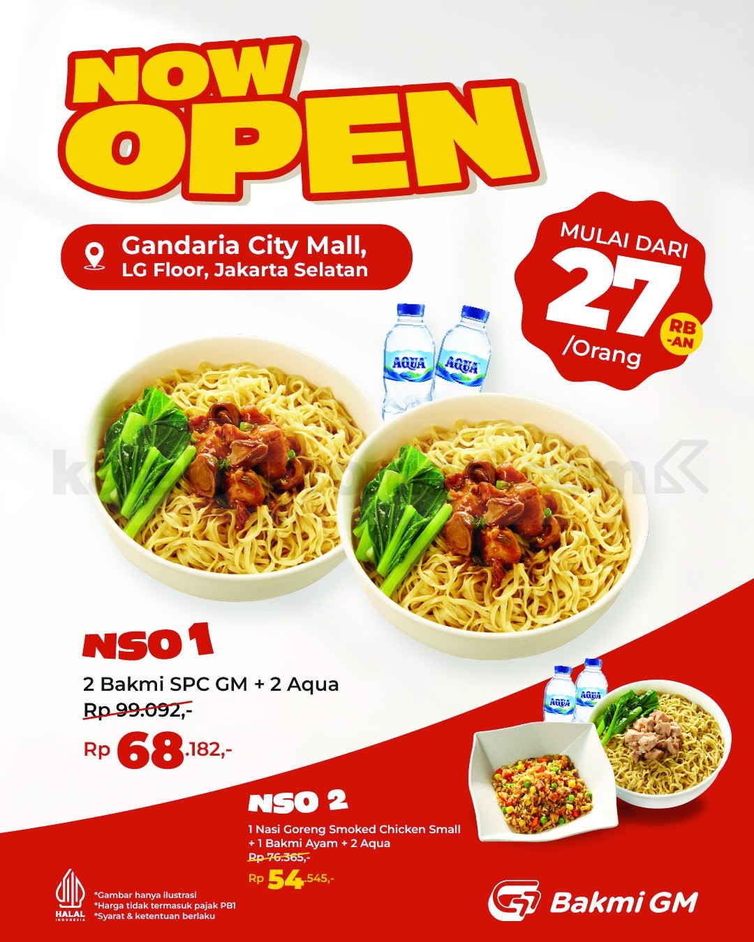 Promo Bakmi GM Opening Gandaria City Menu Favorit Mulai Rp27 Ribuan Promo Bakmi GM Opening Gandaria City menu favorit mulai Rp27 ribuan