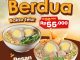 Promo Bakso Boedjangan Paket Hemat Berdua Rp 55.000 paket hemat bakso telur untuk berdua di BB Own Outlet