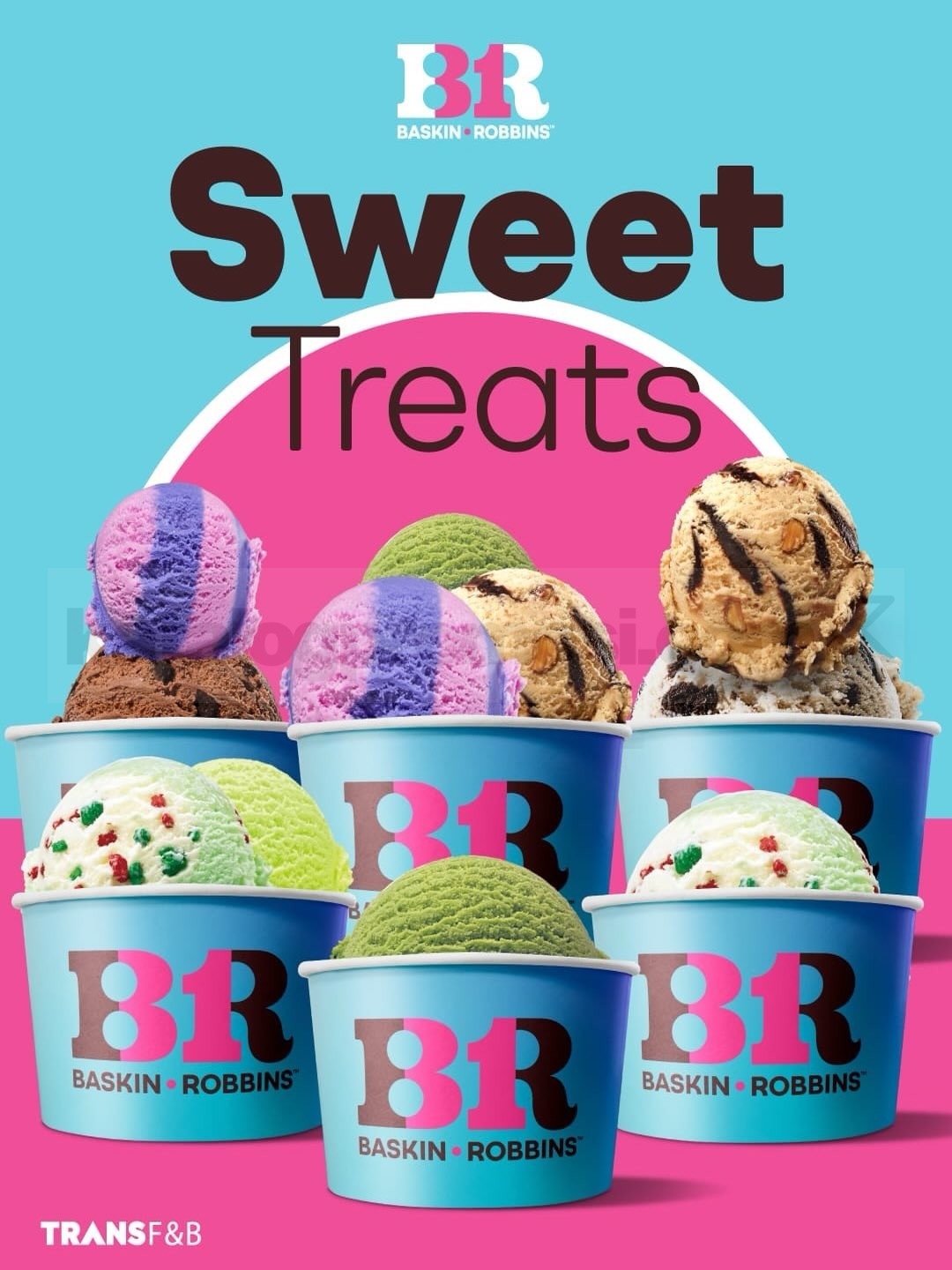 Promo Baskin Robbins Sweet Treats mulai Rp. 69.000 Promo Baskin Robbins Sweet Treats mulai Rp. 69.000 eksklusif di aplikasi Qpon