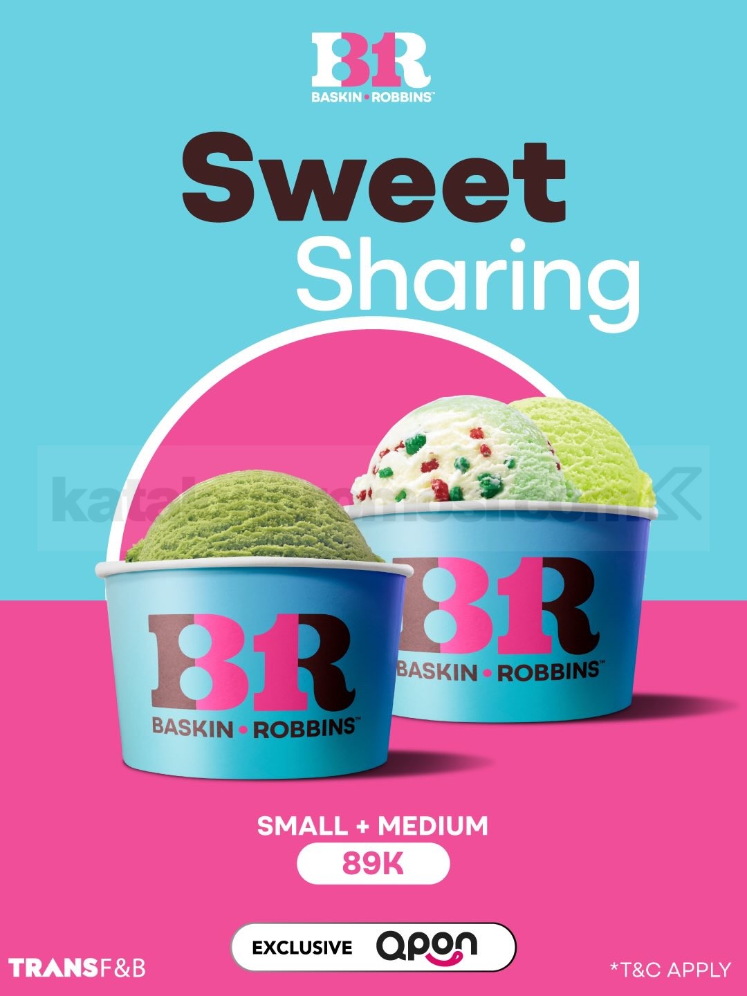 Promo Baskin Robbins Sweet Treats mulai Rp. 69.000 Promo Baskin Robbins Sweet Treats mulai Rp. 69.000 2