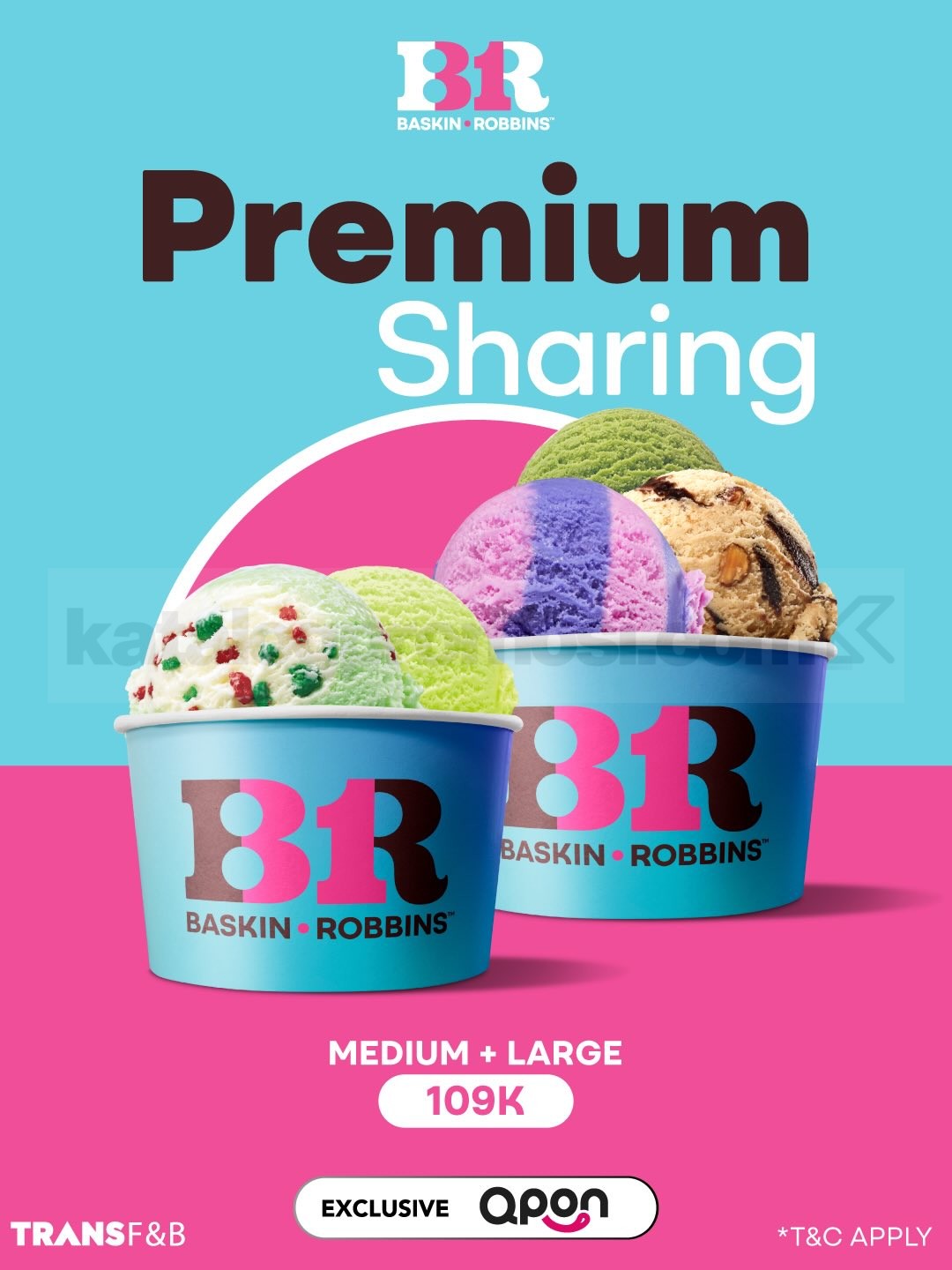 Promo Baskin Robbins Sweet Treats mulai Rp. 69.000 Promo Baskin Robbins Sweet Treats mulai Rp. 69.000 4