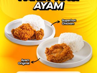 Promo Beanspot Paket Nasi Ayam mulai Rp. 13.900 dengan pilihan ayam crispy