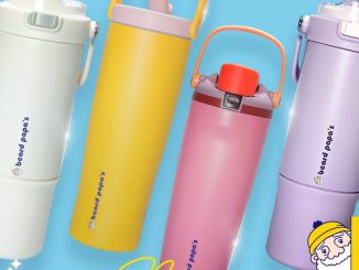 Promo Beard Papa's NEW Tumbler Mulai Rp. 135.000 dengan minimum pembelian produk Rp. 100.000.