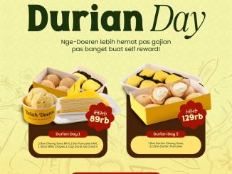 Promo Belah Doeren Durian Day mulai Rp. 89ribu paket dessert durian hemat
