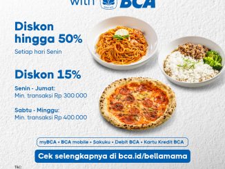 Promo Bellamama BCA Diskon hingga 50% setiap Senin dan 15% hingga Juli 2026