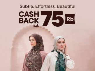 Promo Blibli Hijabfest cashback 5% hingga Rp. 75.000 untuk belanja hijab