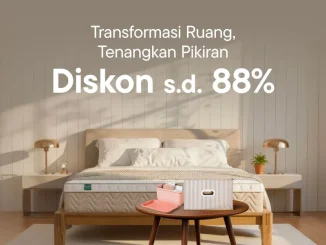 Promo Blibli Home Lifestyle Deals diskon hingga 88% perlengkapan rumah estetik