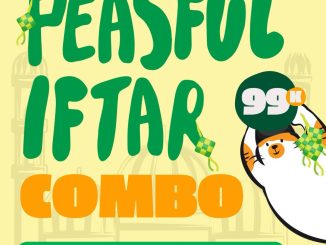 Promo Burgreens Peasful Iftar Combo Rp. 99.000 paket buka puasa lengkap