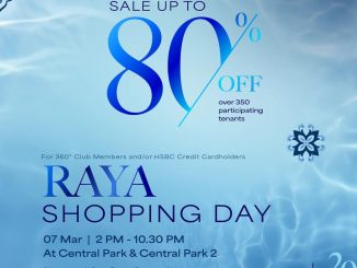 Promo Central Park Raya Shopping Day Diskon hingga 80% untuk 360° Club Members dan HSBC