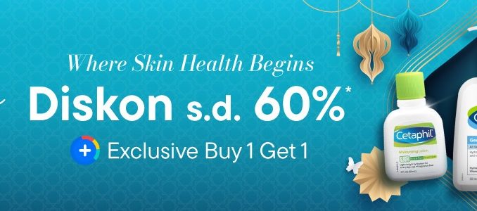 Promo Cetaphil Rabu Cantik diskon hingga 60% di Blibli