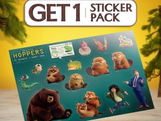 Promo CGV Beli 2 Tiket Hoppers Gratis Sticker Set dapat 1 pack eksklusif