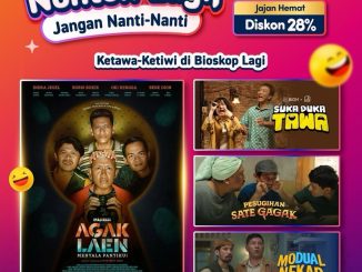 Promo CGV Nonton Rp. 25.000 diskon combo 28 persen tiket film pilihan